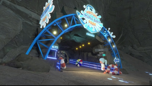 画像集 No.005のサムネイル画像 / TGS 2022のVR会場にボートレース場がオープン! ゲームのように演出されたVR空間をモーターボートで駆け抜けてきた
