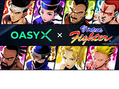 Oasys初のNFTプロジェクト「OASYX」が「バーチャファイター」3作品とコラボ。コラボ版NFTは3月中に配布,キャラの公開(リビール)は4月