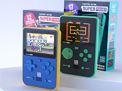タイトー/カプコンのゲームを10本以上収録した「Super Pocket」の予約が欧州&北米でスタート。Evercade互換でカートリッジを利用可能