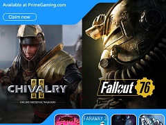 「Chivalry 2」「Fallout 76」などを含む全12タイトルがラインナップ。「Prime Gaming」の4月分無料タイトルが発表に