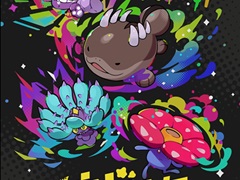 「ポケモン」,どくタイプのポケモンたちをデザインしたLINE着せかえ「ポケモン モウドクキケン」の配信を開始
