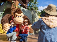 USJの新エリア「ドンキーコング・カントリー」は,いよいよ明日オープン。新アトラクション「クレイジー・トロッコ」やエリアの見どころを紹介