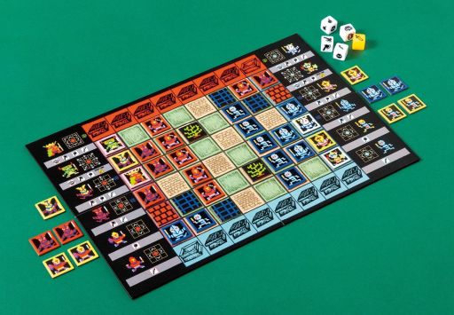 画像集 No.006のサムネイル画像 / 「ボコスカウォーズ」を題材とした2人対戦型ボードゲーム「ボコスカチェス」,本日発売。チェスをベースにしたゲームで,王の撃破を目指す