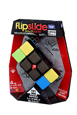 画像集 No.001のサムネイル画像 / ブロックを回転，滑らせて色合わせ。スピードパズルゲーム「Flipslide」，4月26日発売。1人でも複数人でも楽しめる4つのモードを搭載