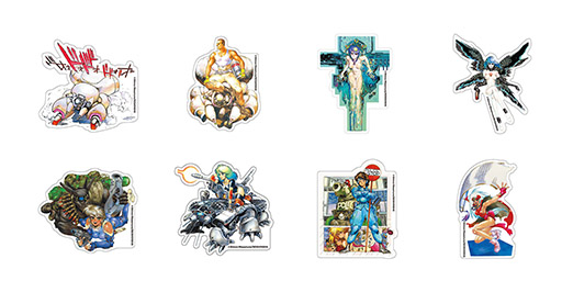 画像集 No.035のサムネイル画像 / 「士郎正宗の世界展」，会場の物販情報を解禁。攻殻機動隊やアップルシードのビジュアルを用いたTシャツ，フーディーなどをラインナップ